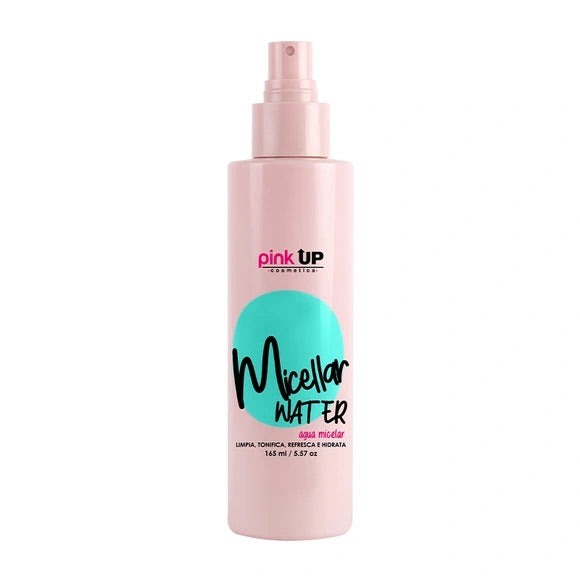 Agua micelar pink up
