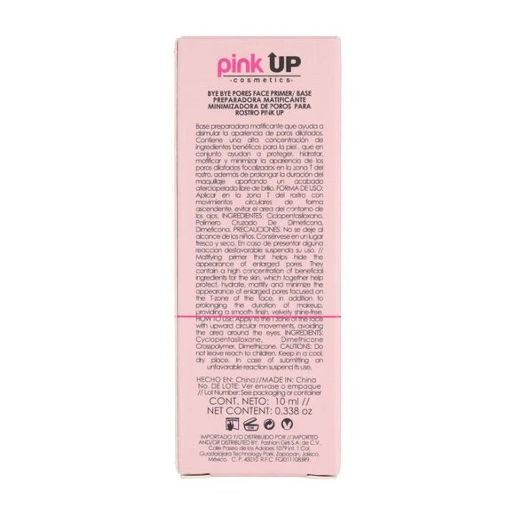 Bye bye pores pink up