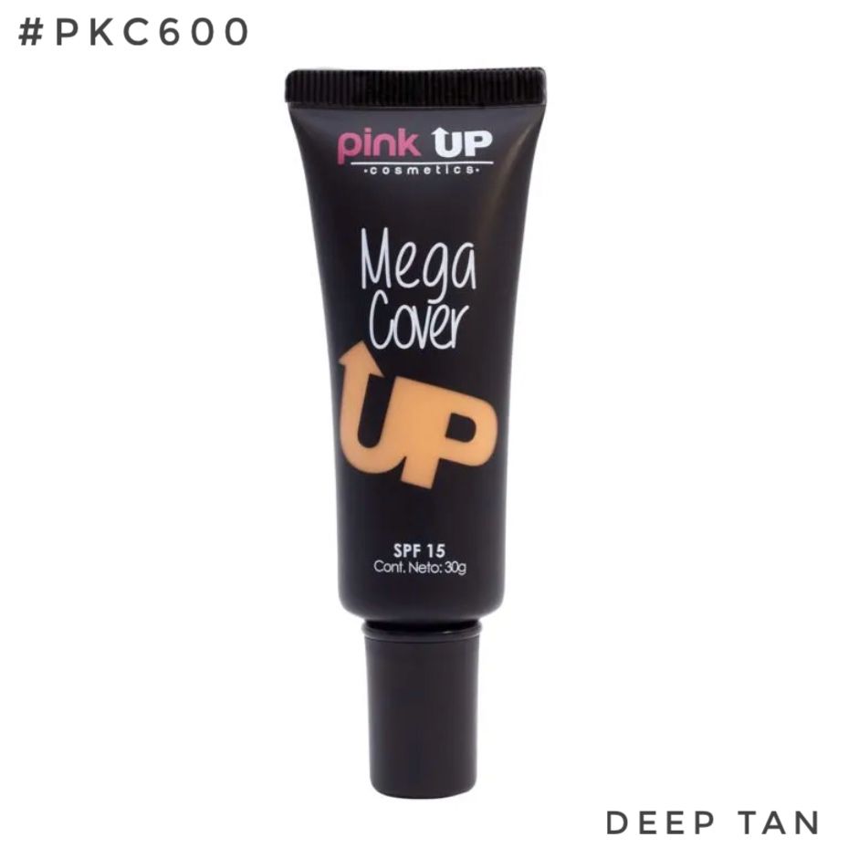 Mega cover tono: deep tan pink up 600