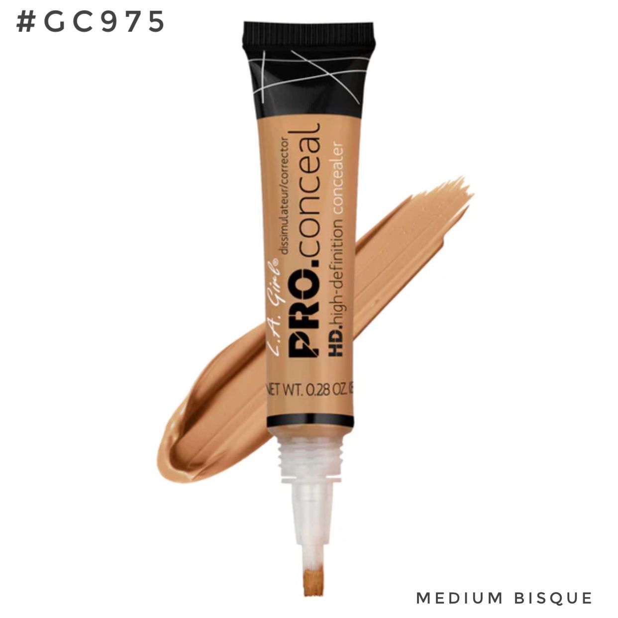 Pro HD conceal tono: medium bisque