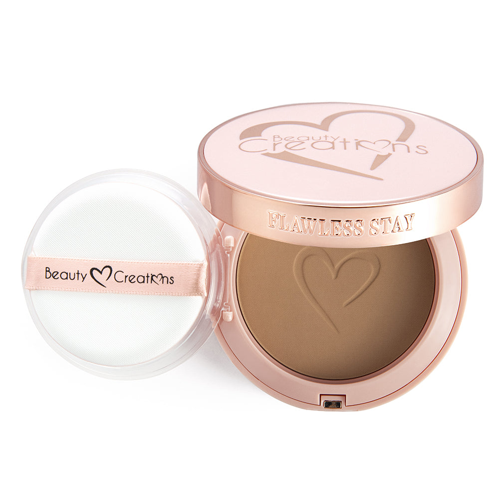 Flawless Stay Powder Fondation Beauty Creations Tono FS14 - azukarmodaybelleza