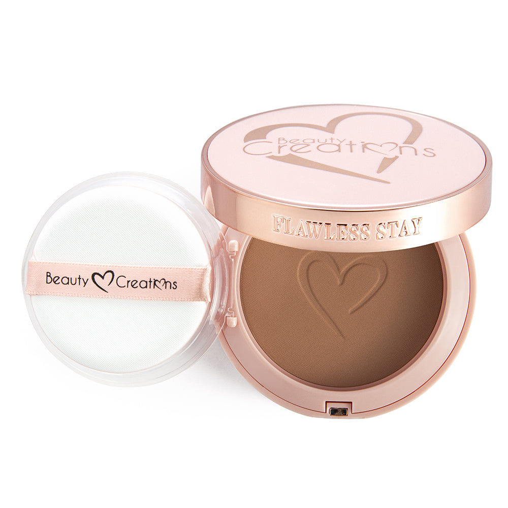 Flawless Stay Powder Fondation Beauty Creations Tono FS16 - azukarmodaybelleza