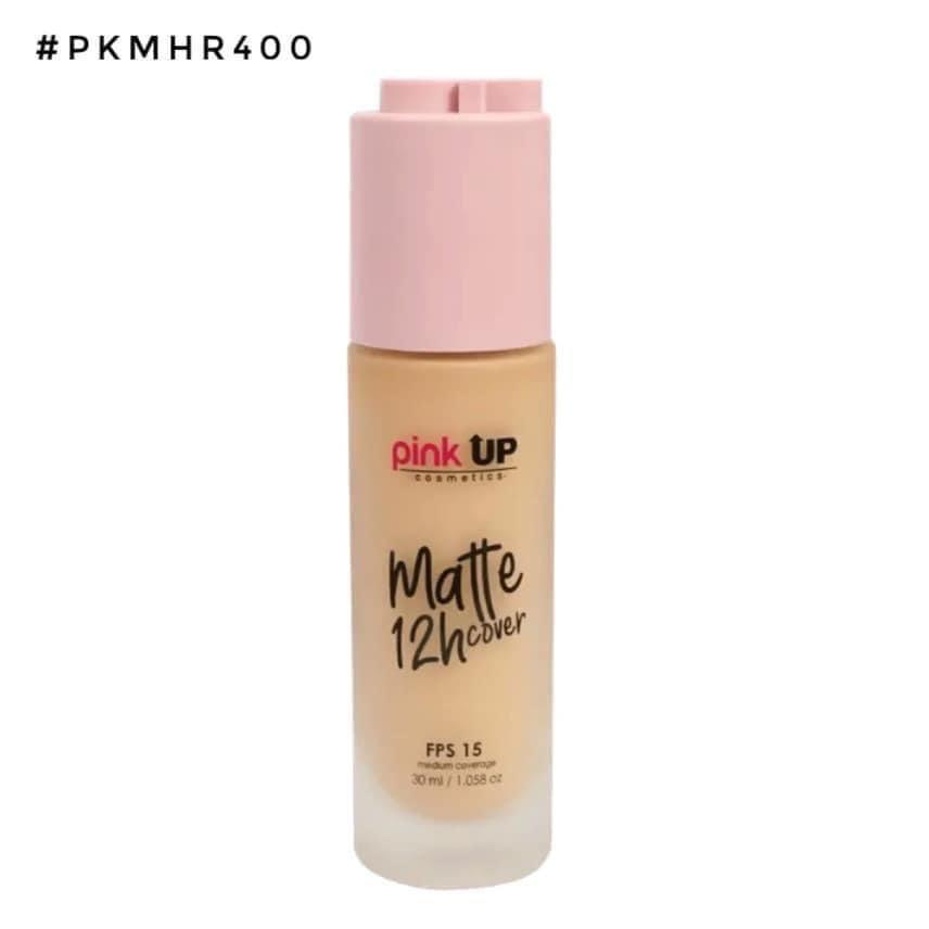 Base liquida mate tono: true beige pink up 400