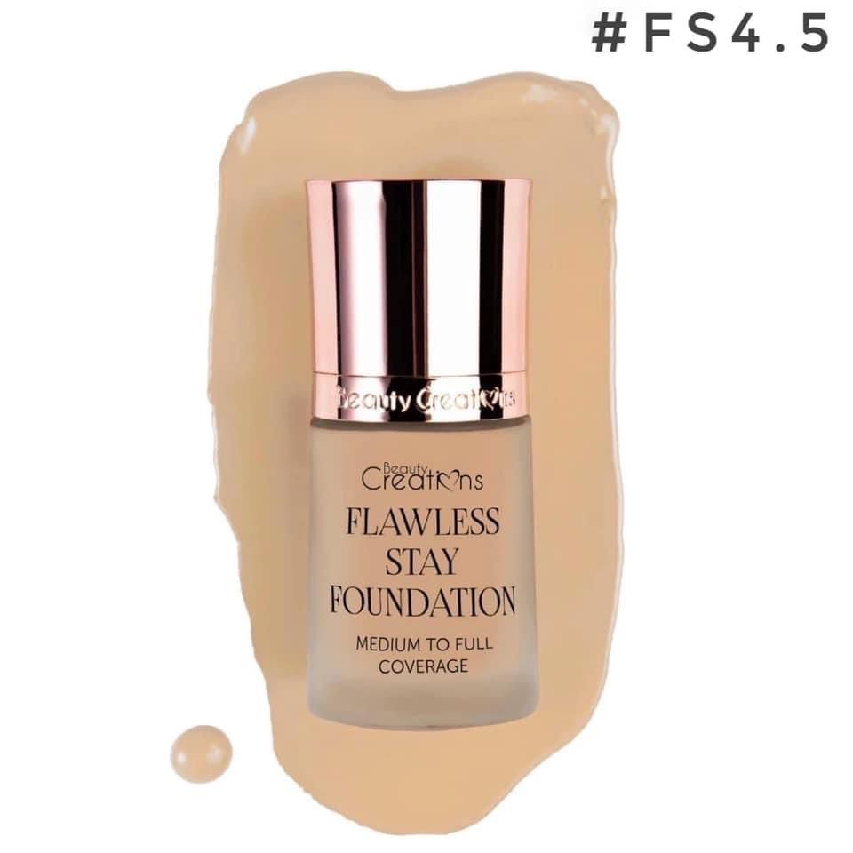 Flawless stay foundation tono: beauty creation FS4.5